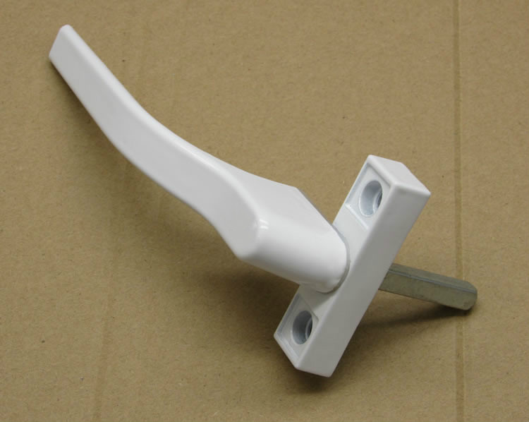 塑钢门窗传动执手把手 外开窗户联动把手 铝合金门窗转动拉手锁左一仁