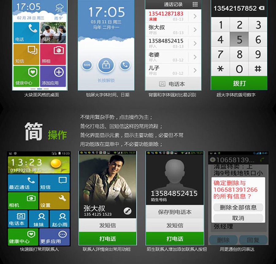 中兴 ZTE Q519T 移动4G手机 白色 标配版