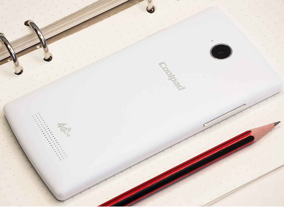 酷派 8712  双卡双待手机 白色 移动4G(512MB RAM+4G ROM)标配版