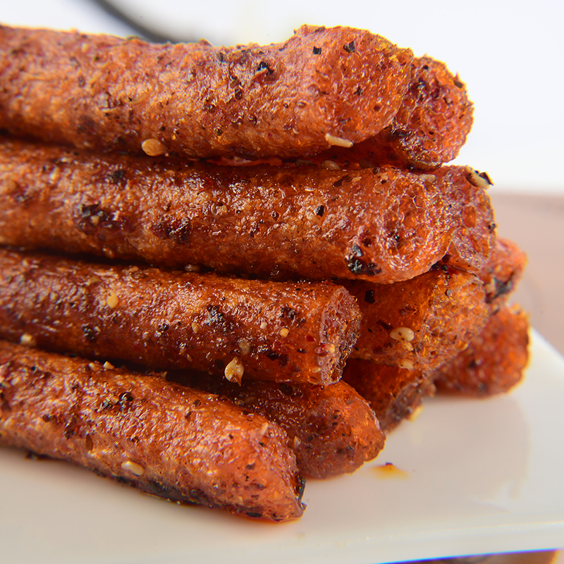 李碧波 棒棒牛 大长根辣条 休闲小吃零食品辣条 10包 关注送小吃