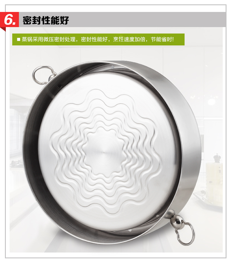 
                                        创壹（CHANCES） 不锈钢蒸锅三层多层复底大汤锅燃气电磁炉28cm30cm蒸汽锅不粘 28cm                