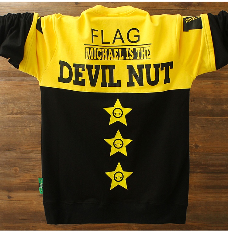 潮得旺 香港潮牌2015秋冬新品明星同款恶魔果实刺绣打