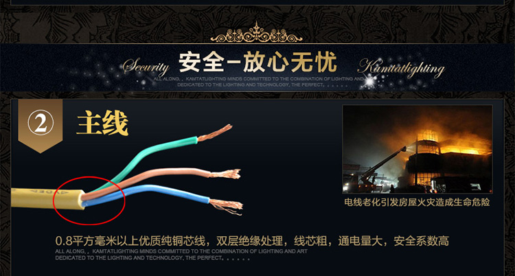金达 欧式吊灯客厅灯具全铜灯餐厅灯卧室水晶灯云石灯饰TB1001系列 双头壁灯
