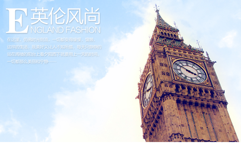 
                                        庭乐  英伦风格实木照片墙 相框墙创意组合相片墙欧式客厅相框挂墙 白蓝A款组合+送英伦画心                