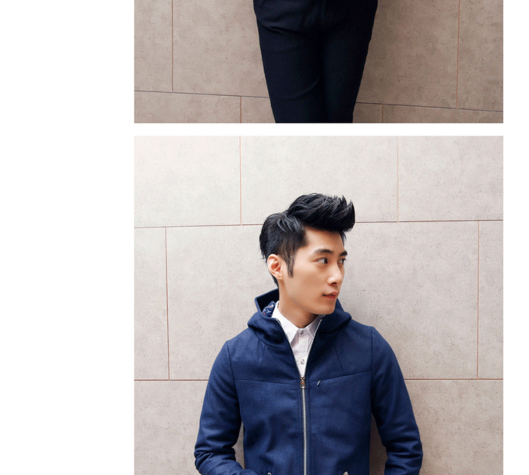 丹杰仕外套男2016春装新款青年个性修身夹克 欧美时尚休闲男装 w517