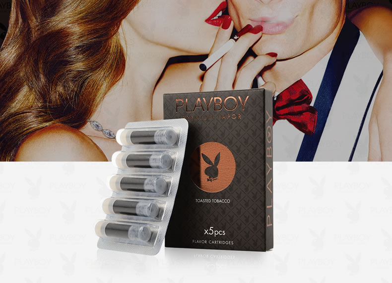 playboy花花公子仿真电子烟v2专用烟弹 5个装 公子5号