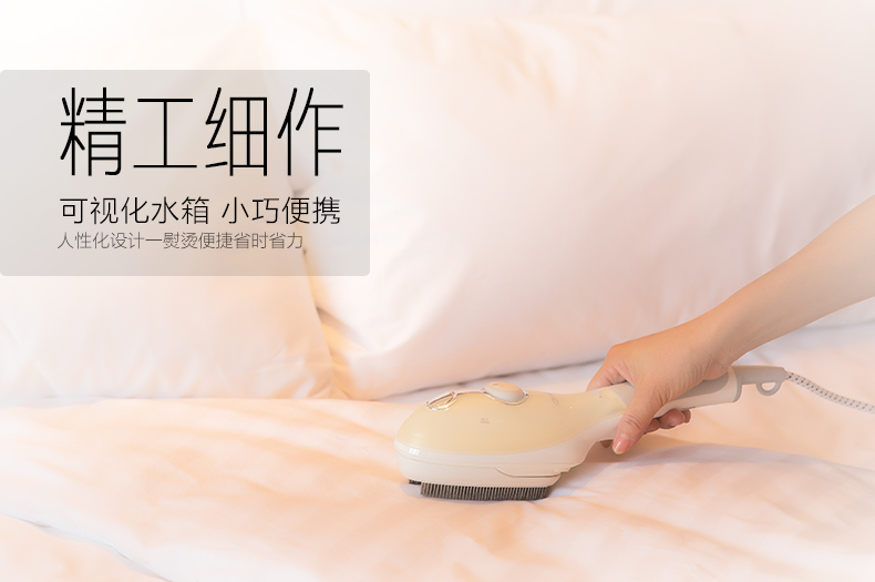 
                                                            威马（GOODWAY）家用手持挂烫机 旅行便携熨烫机迷你蒸汽电熨斗 G-682紫色                