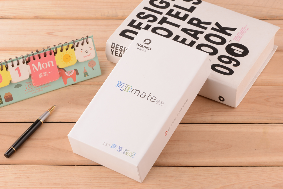 
                                        夏朗(NAMO)新蓝Mate (X9008) 安卓智能手机移动4G 金                