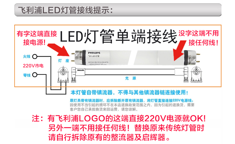 光管支架内部接线图图片