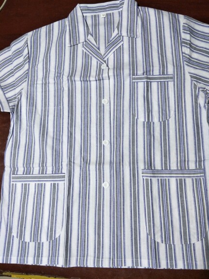 病号服病人装医院患者分体病员服睡衣夏男女长短袖全上衣裤子护理 蓝