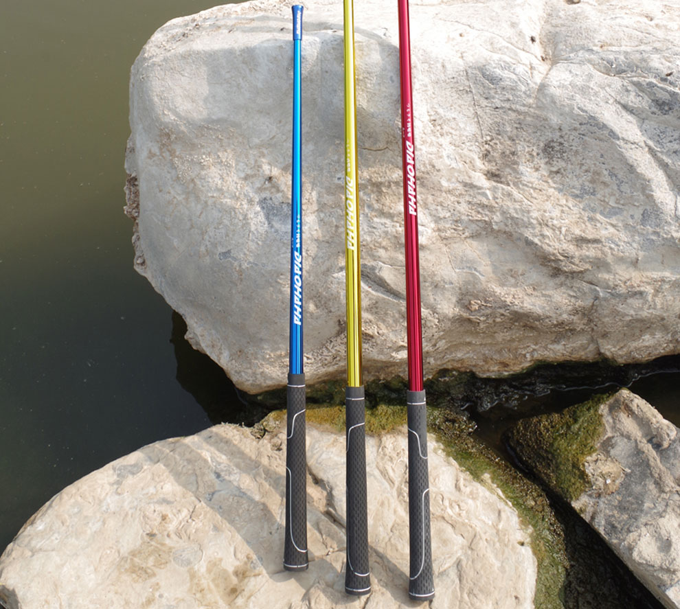 钓哈哈diaohaha短节竞技抄网杆轻硬碳素抄网竿100cm黑坑飞抄抄鱼单节