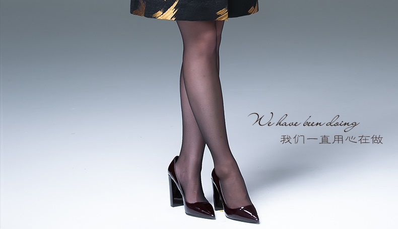 西悦2015新款秋装女式风衣外套 大码单排扣 女风衣修身中长款1295 金丝黑 M