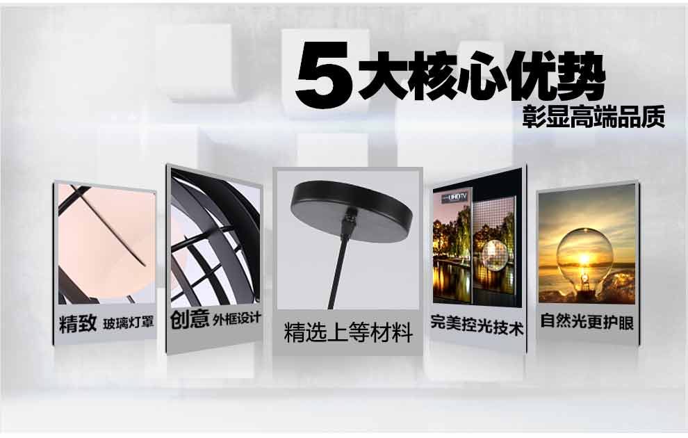 品拓 创意艺术现代简约美式乡村单头吊灯卧室餐厅吊顶灯聚吧台灯 白色单头(配led光源)