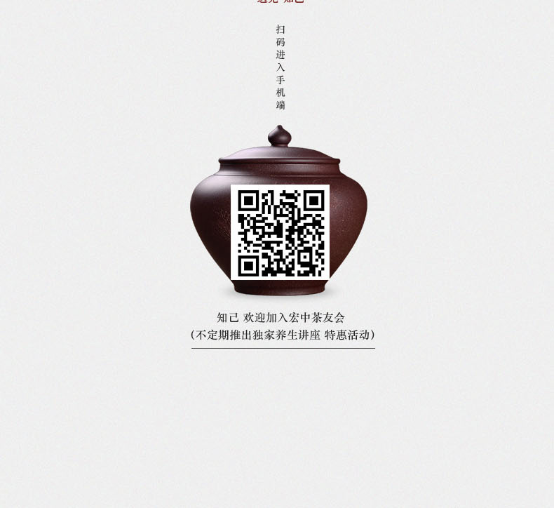 
                                        宏中（hongzhong） 宜兴紫砂 茶叶罐 大号 普洱茶缸 存茶罐 茶叶桶 醒茶茶缸 紫泥-鸟语花香                