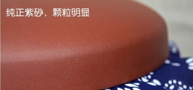 品言 紫砂茶叶罐七饼普洱茶盒大号手工醒茶缸粗陶茶桶 红色