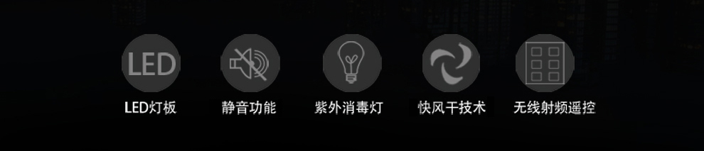 丽美舒阳台电动升降晾衣架智能遥控双杠晒衣架室内晾晒衣架风干紫外线消毒晾衣机 钛金色(1.28m主机)
