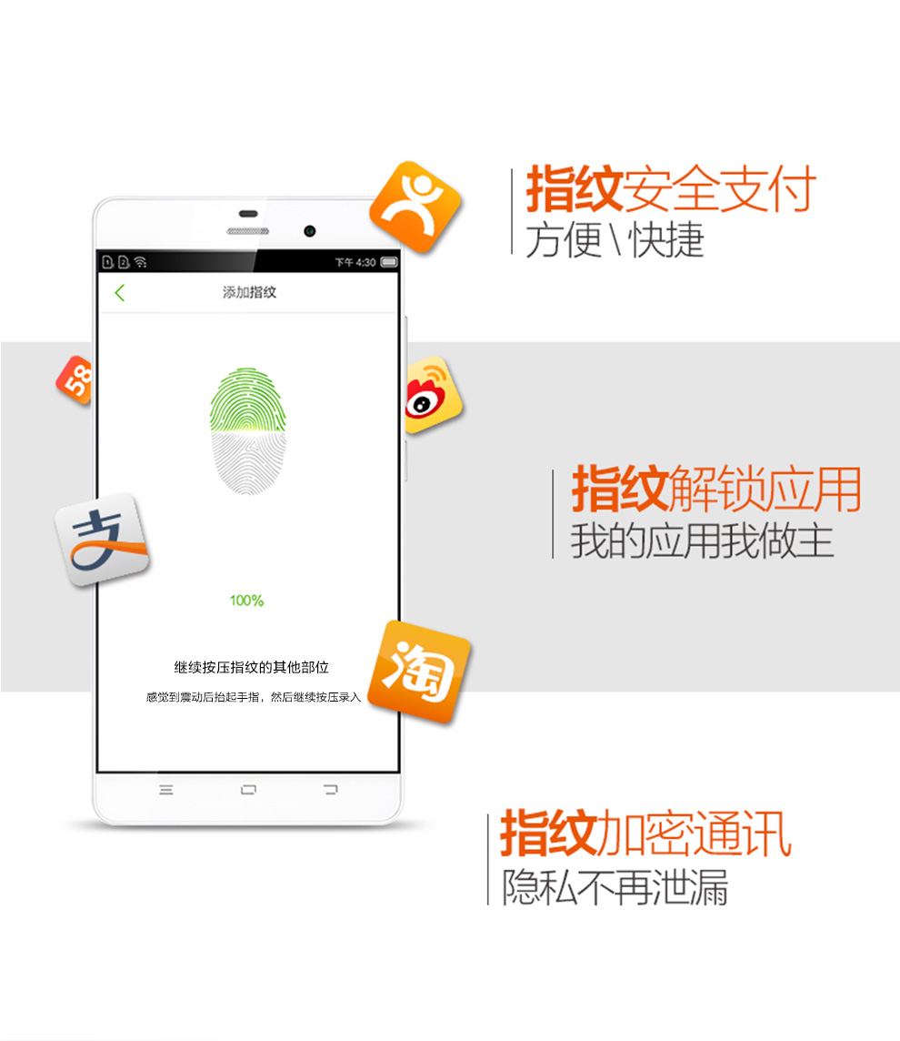 纽曼 纽扣 CM810 移动联通手机 双4G 双卡双待（16G ROM） 白色