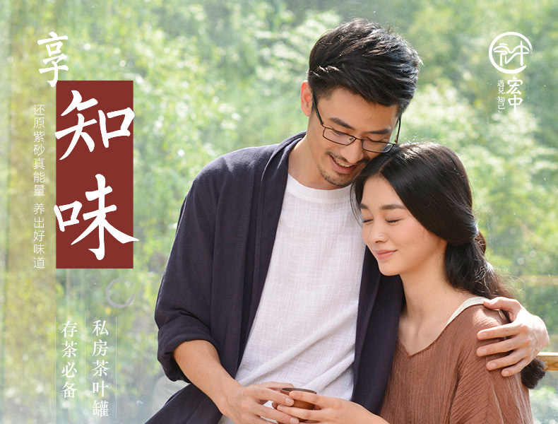 
                                                                                宏中（hongzhong） 宜兴紫砂茶叶罐 大号 七饼装存茶罐醒茶密封罐普洱茶饼罐储茶罐 紫泥七饼装-熟普专用                
