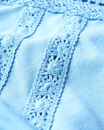 佐丹奴 女装外套 优雅蕾丝拼接时装 百搭马卡龙套头卫衣01324035 24灰绿色 大码(165/92A)