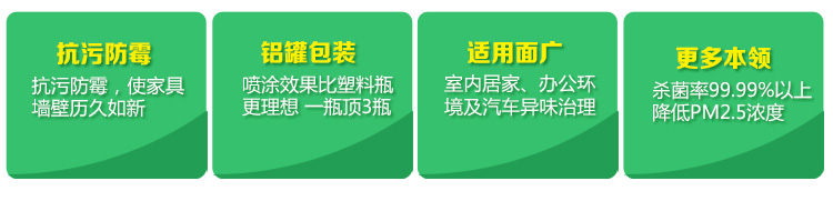
                                        
                                                            绿驰 纳米光触媒甲醛清除剂 家用新房装修去除甲醛喷剂 新车家具除异味防霉喷剂非活性炭 280ml                