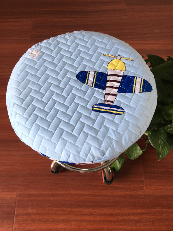 圆凳子套罩升降吧台椅布艺座套椅子套美发圆凳套凳罩坐垫定做椅套