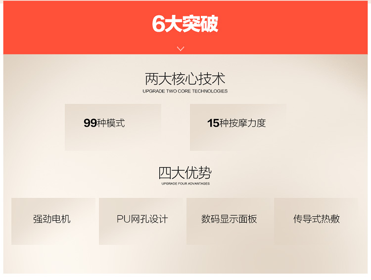 SKG颈椎按摩器按摩披肩敲打按摩肩带4036