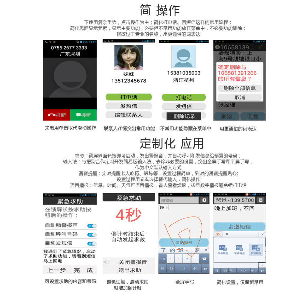 中兴Q301C 电信3G移动联通2G三网通智能手机 白色