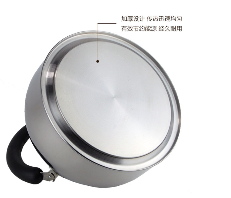 
                                        【京东超市】维艾 复底电磁炉不锈钢烧水壶鸣笛煤气燃气通用4L WA-4L-FSH                