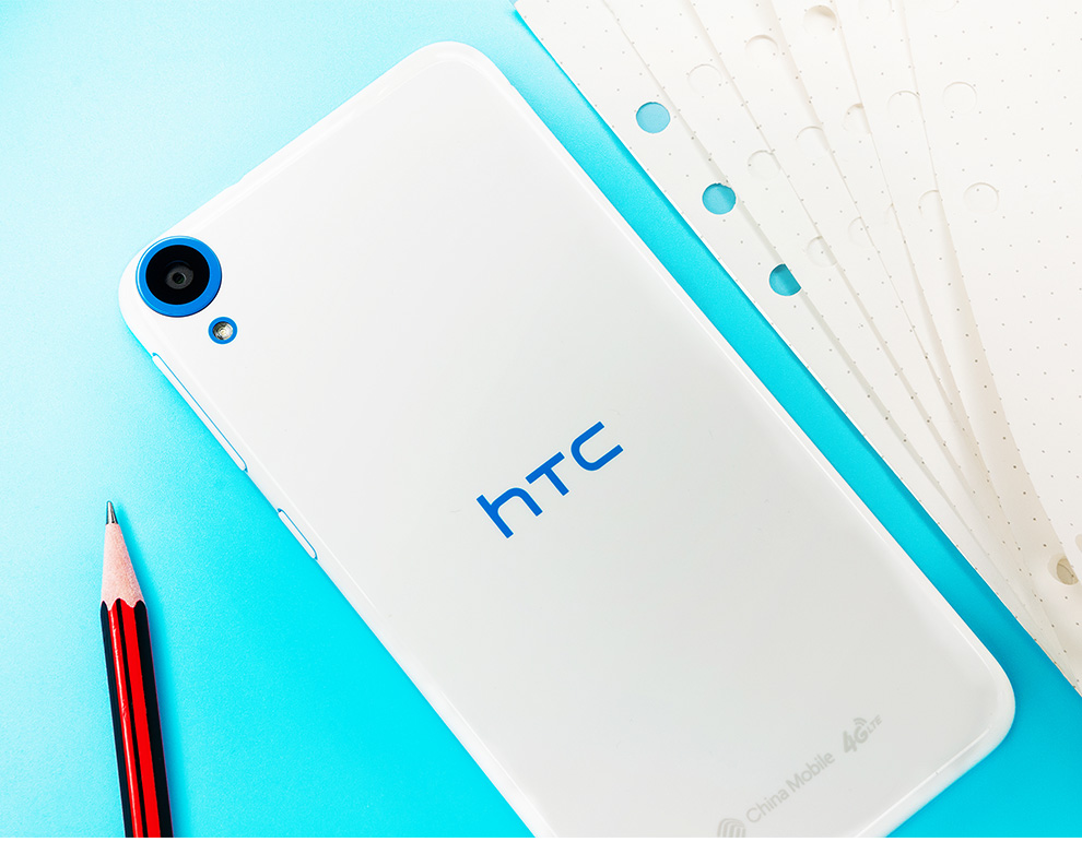 HTC D820ts  移动4G 智能 手机 （16G ROM） 镶蓝白