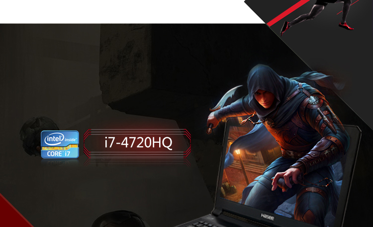 神舟（HASEE）战神Z7-i78172D2 15.6英寸游戏笔记本电脑(i7-4720HQ 8G 1TB GTX970M 3G显存 背光 1080P)