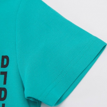 米喜迪童装2016夏装新品男童短袖t恤纯棉翻领儿童polo恤潮500223 艳丽