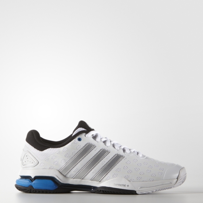 adidas 阿迪达斯 网球 男子 barricade 网球鞋 亮白 af6780 如图 43.