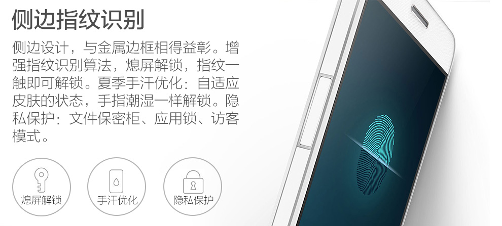 
                                        荣耀7i 双卡双待 4G 智能 手机 冰川白 电信4G (2G RAM+16G ROM) 标配版                