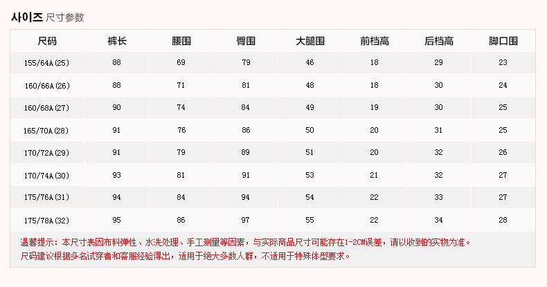 潮流前线 女款水洗磨白时尚弹力修身小脚牛仔长裤 牛仔蓝 29