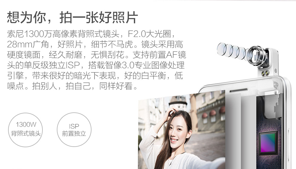 
                                        荣耀7i 双卡双待 4G 智能 手机 冰川白 电信4G (2G RAM+16G ROM) 标配版                