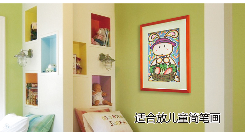 
                                        古笛（GUDI） 欧式相框摆台创意相架6寸7寸8寸10寸儿童像框复古美式 蓝金缕 10寸                