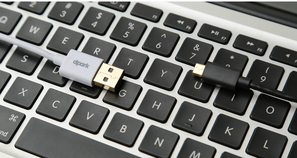d-park 小米数据线 安卓手机充电宝器线usb 适用红米note3/小米max/2s 黑色