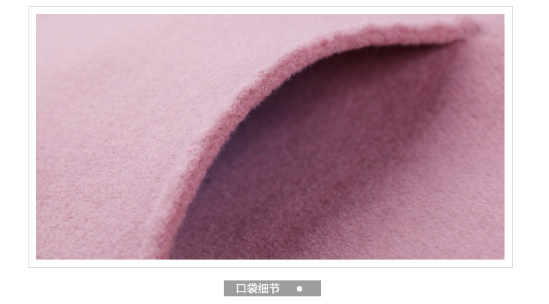 芭芭利亚 2015秋冬双面呢大衣女装 新款韩版中长款外套毛呢大衣女 095 络黄色 XXL