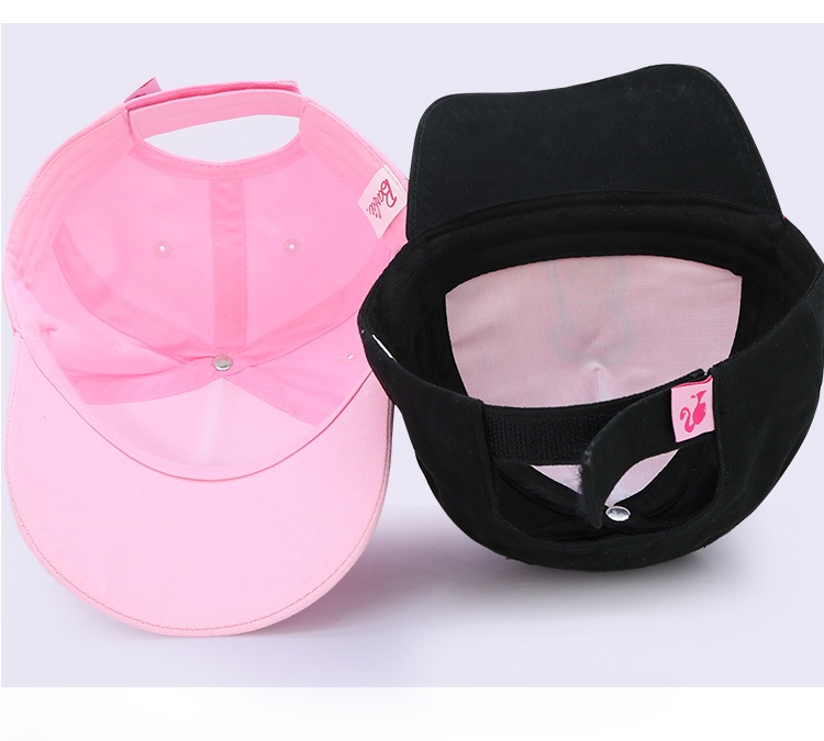 Barbie Children's Hat, Spring And Autumn Baby Sun Hat, Sun Visor Hat for Girls, Empty Top Hat for Girls, UV Protection Hat, Summer Baseball Cap 9