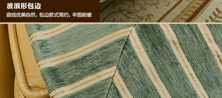
                                        月和家思 四季沙发垫坐垫欧式布艺皮沙发套罩巾四季 锦之春 50*60cm扶手巾                