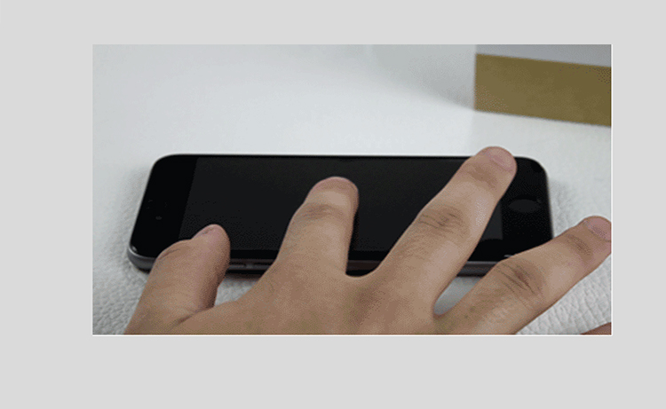 Benks 苹果6s钢化玻璃高清手机贴膜 适用于苹果6s/iPhone6s/6s Plus (0.3mm)钢化背膜-泡芙小姐【5.5英寸】