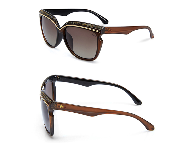 帕莎prsr 时尚太阳镜女士墨镜黑色t60052t020