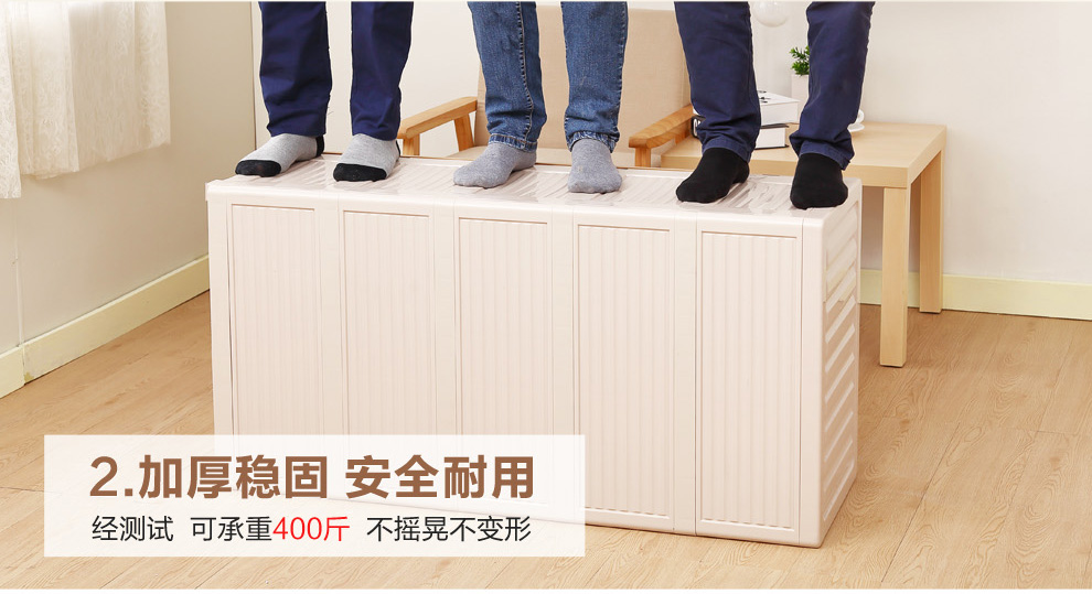 【京东精选】HAIXIN海兴大号收纳柜塑料抽屉式杂物玩具储物柜 宝宝衣柜儿童 百搭米白 五层-欧式高贵 明星旗舰百搭款