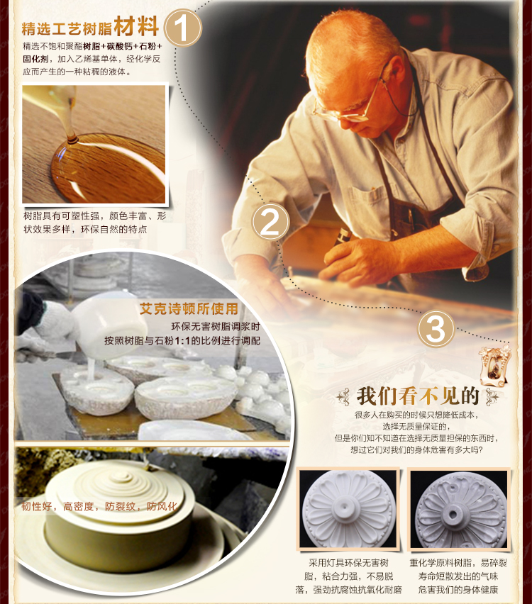 华艺灯饰 欧式吊灯 客厅餐厅卧室书房田园简约灯具 艾克诗顿 CH0064 6+3头