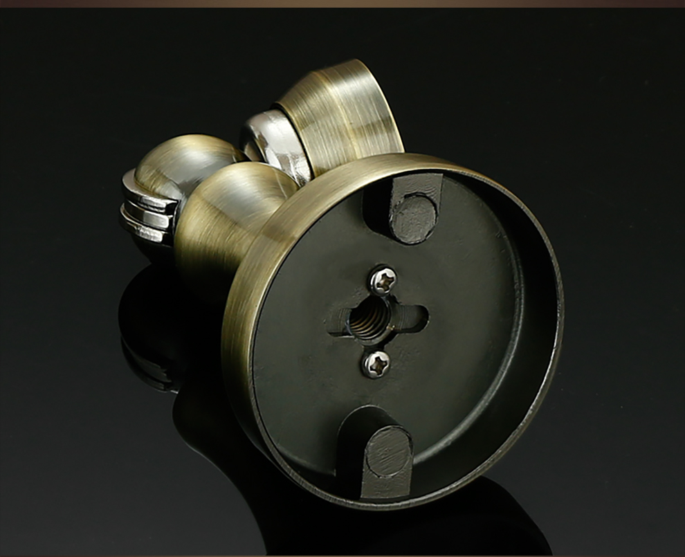 铠铜威黑色美式纯铜门吸地装墙装全铜门吸强磁地吸门碰门挡门阻青古铜