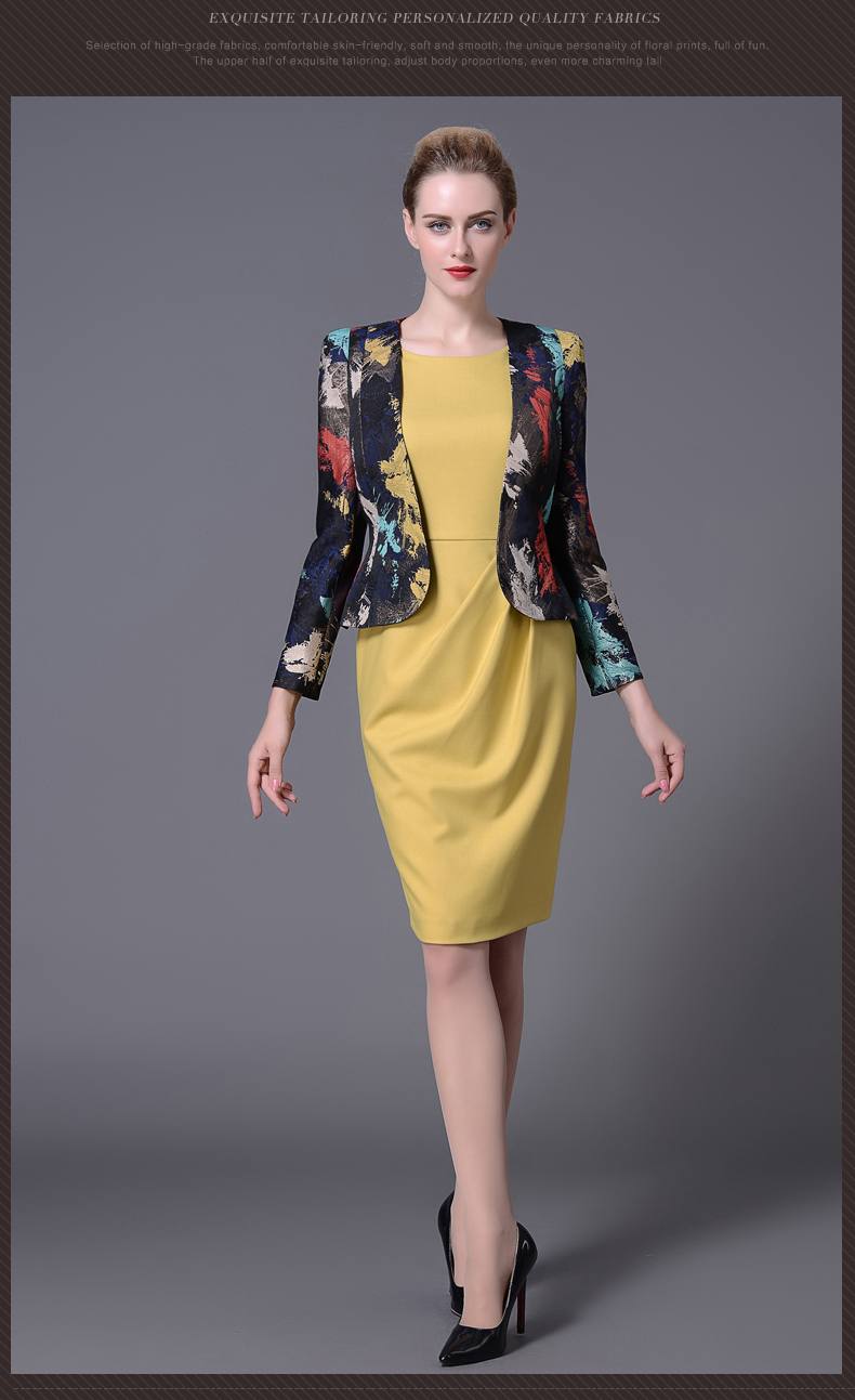 女装 连衣裙 diana lu dl连衣裙秋冬款2015新款长袖修身气质套裙高贵