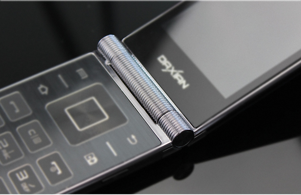 大显（DaXian） W189 联通3G 智能手机 翻盖商务手机 金色