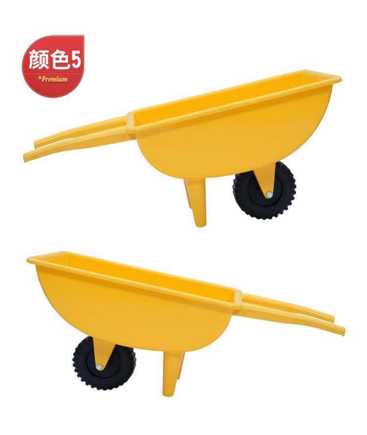 感统独轮小推车玩具幼儿园独轮手推车儿童翻斗车塑料平衡车加厚款