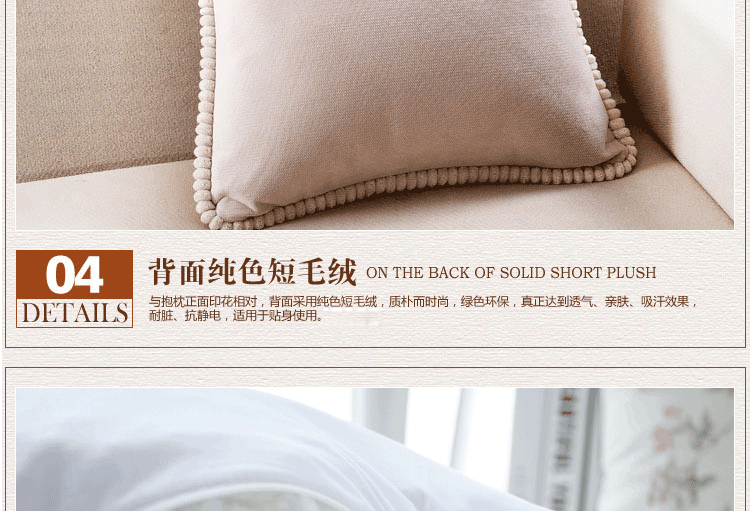 
                                        千寻丽舍 抱枕欧式沙发靠垫套浮雕布艺宫廷抱枕大靠枕靠背方枕含芯 咖魅影 48cm*48cm靠垫+芯                