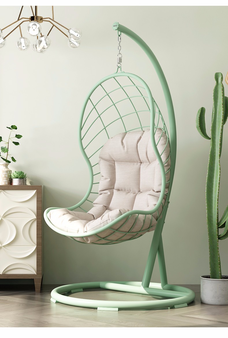 mwh 曼好家德国设计海螺造型阳台客厅卧室吊篮秋千吊椅吊篮 秋千 阳台